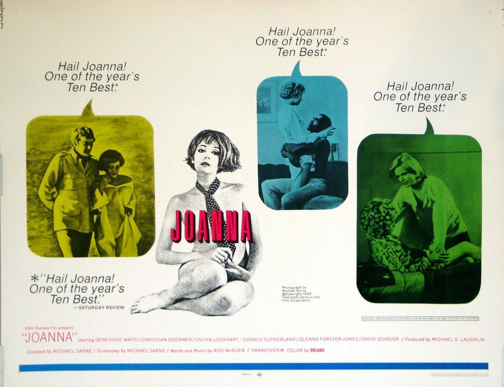 Joanna Original Vintage Movie Poster