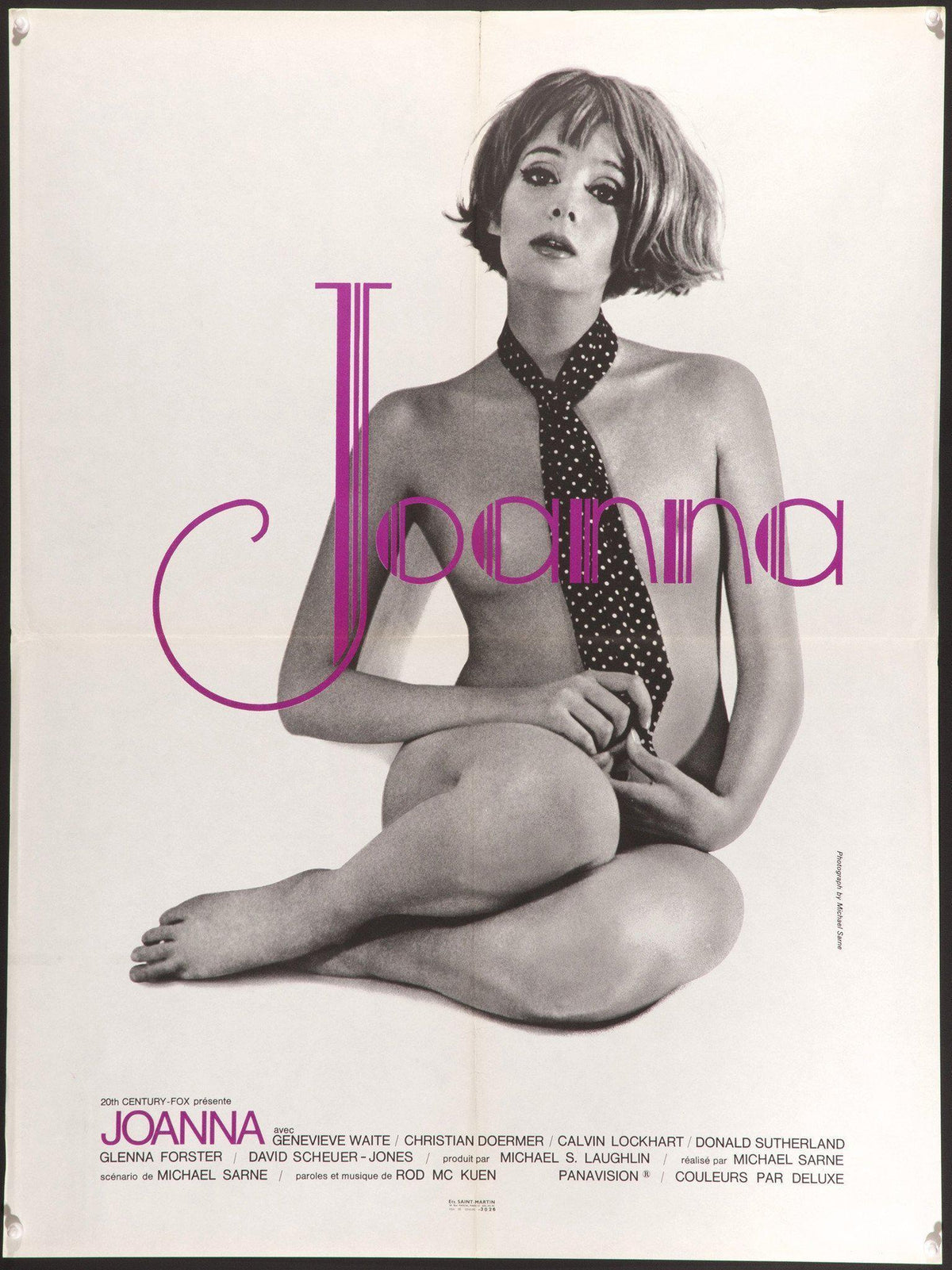 Joanna Original Vintage Movie Poster