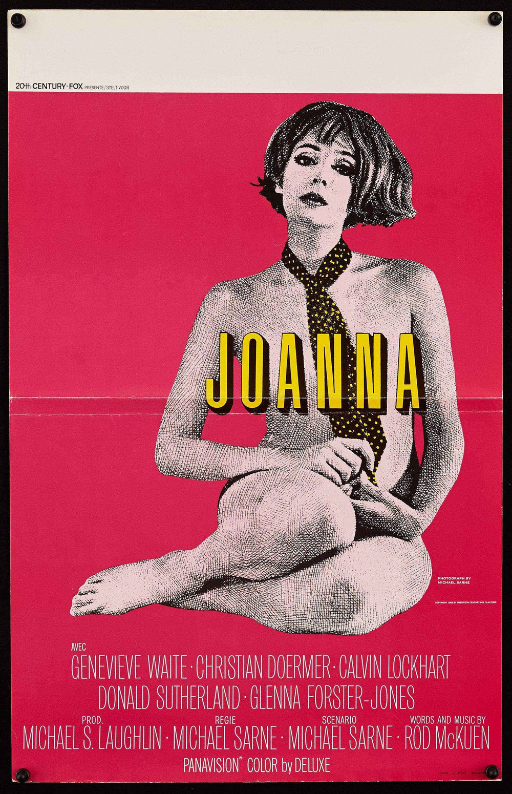 Joanna Original Vintage Movie Poster