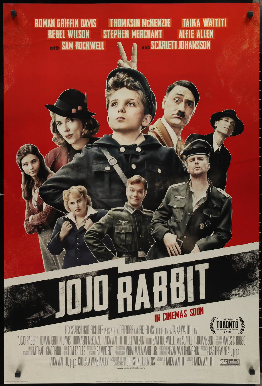 Jojo Rabbit Original Vintage Movie Poster