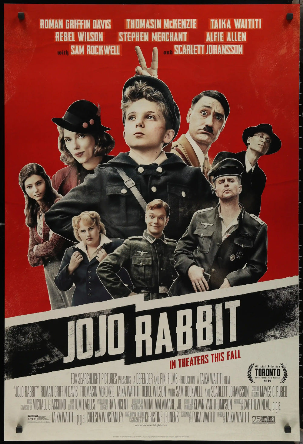 Jojo Rabbit Original Vintage Movie Poster