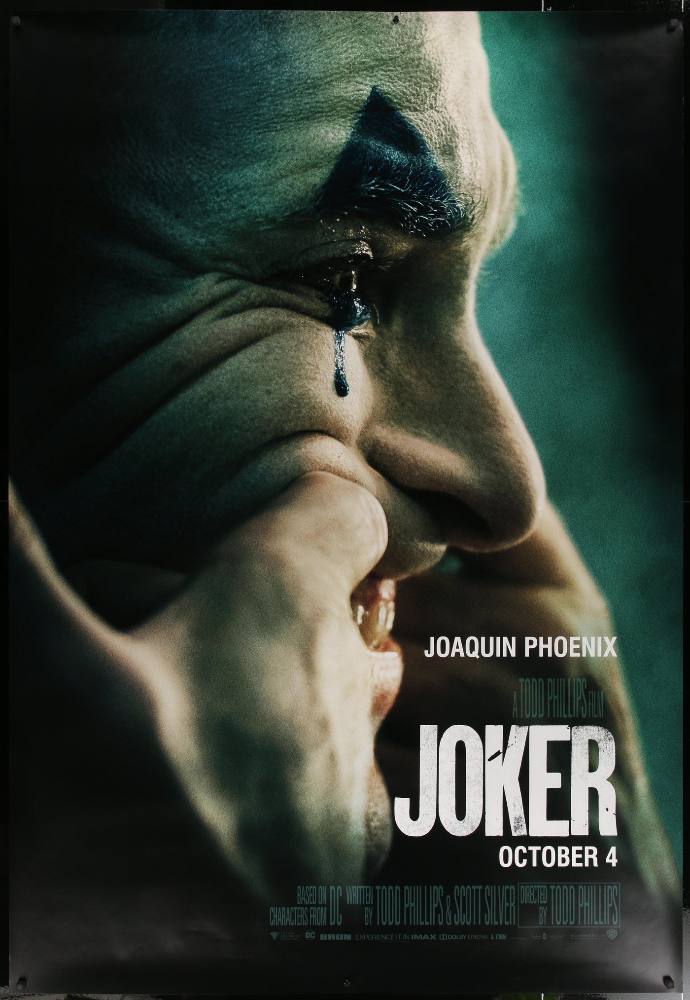 Joker Movie Poster 2019 Bus Stop (48x70)