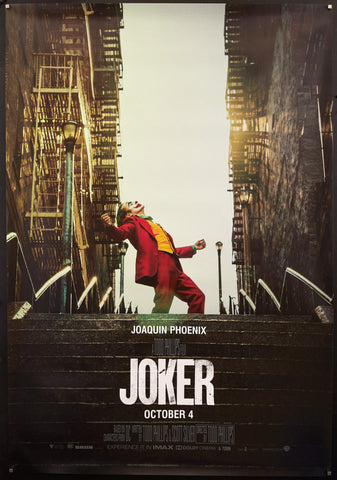 Joker Movie Poster 2019 Bus Stop (48x70)