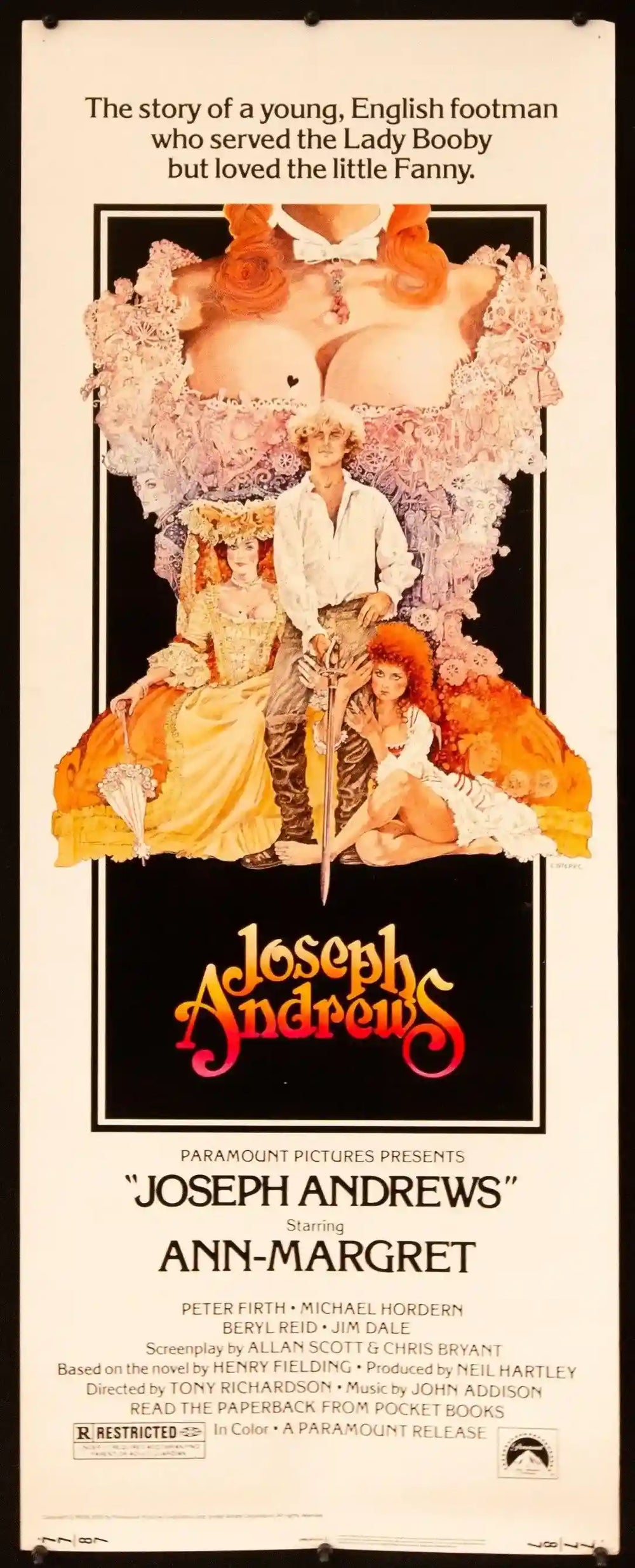 Joseph Andrews Original Vintage Movie Poster