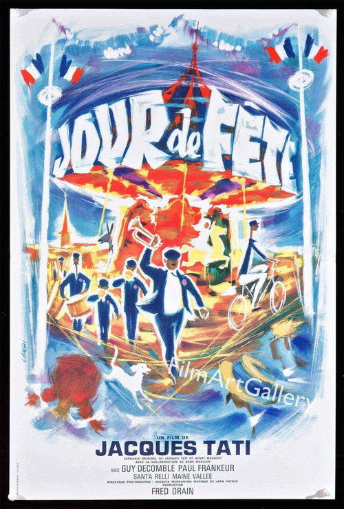 Jour De Fete Original Vintage Movie Poster