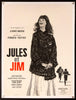 Jules & Jim French small (23x32) Original Vintage Movie Poster