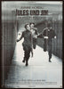 Jules & Jim German A0 (33x46) Original Vintage Movie Poster