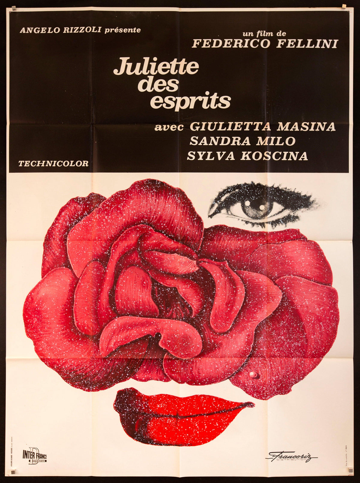 Juliet of the Spirits (Giulietta Degli Spiriti) Original Vintage Movie Poster
