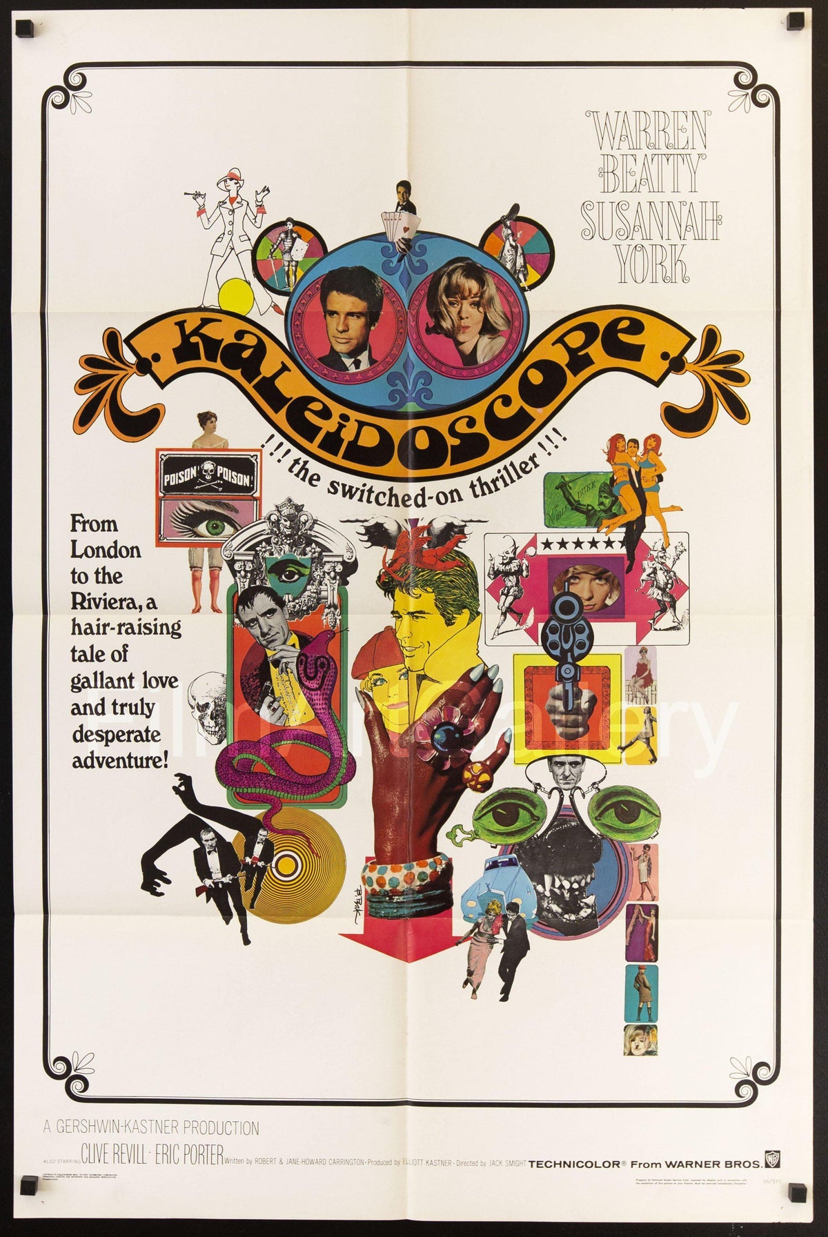 Kaleidoscope Original Vintage Movie Poster