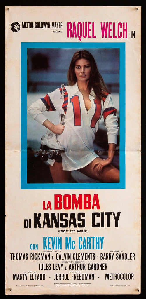 Kansas City Bomber Italian Locandina (13x28) Original Vintage Movie Poster