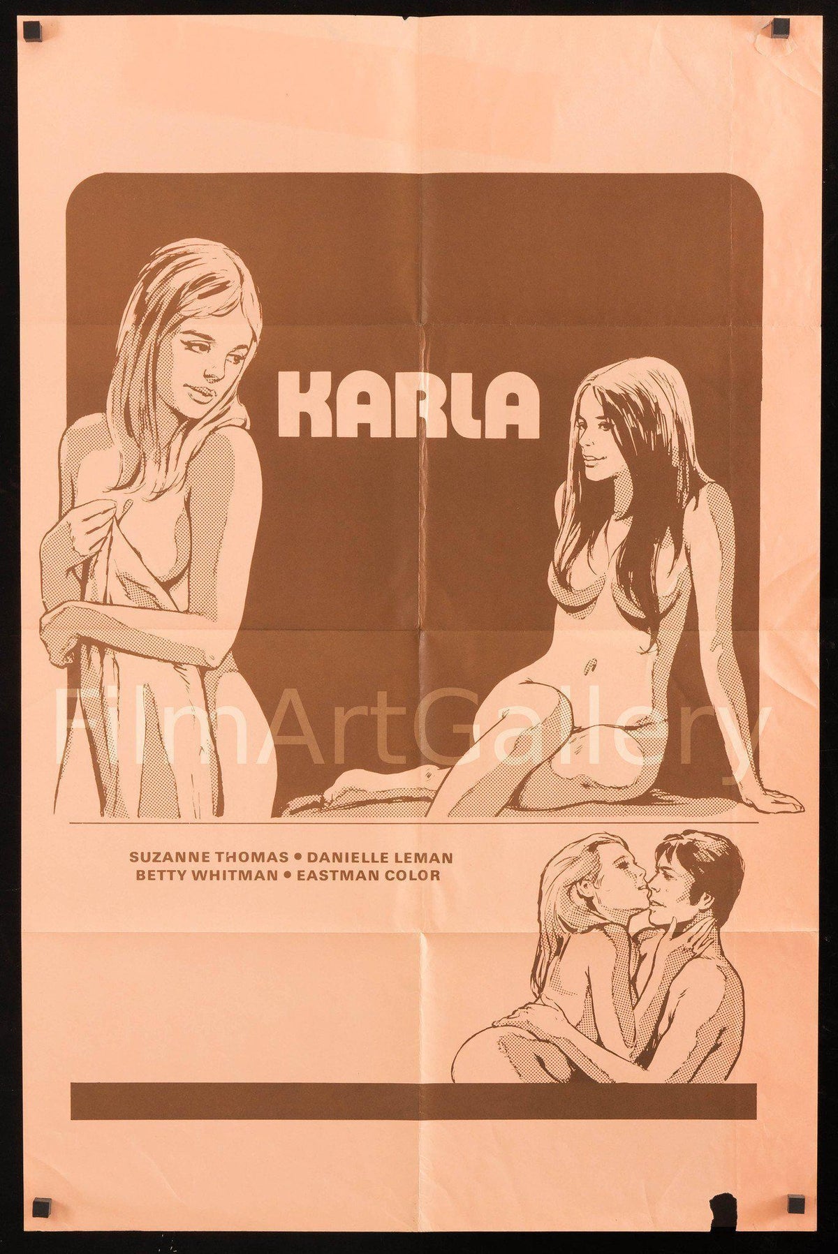 Karla Original Vintage Movie Poster