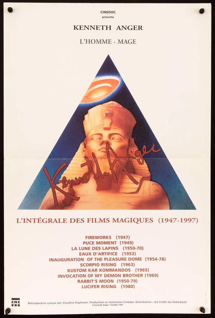 Kenneth Anger Film Festival French mini (16x23) Original Vintage Movie Poster