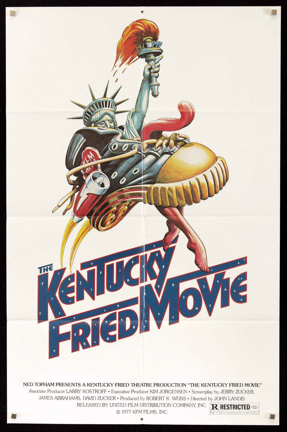 Kentucky Fried Movie Original Vintage Movie Poster