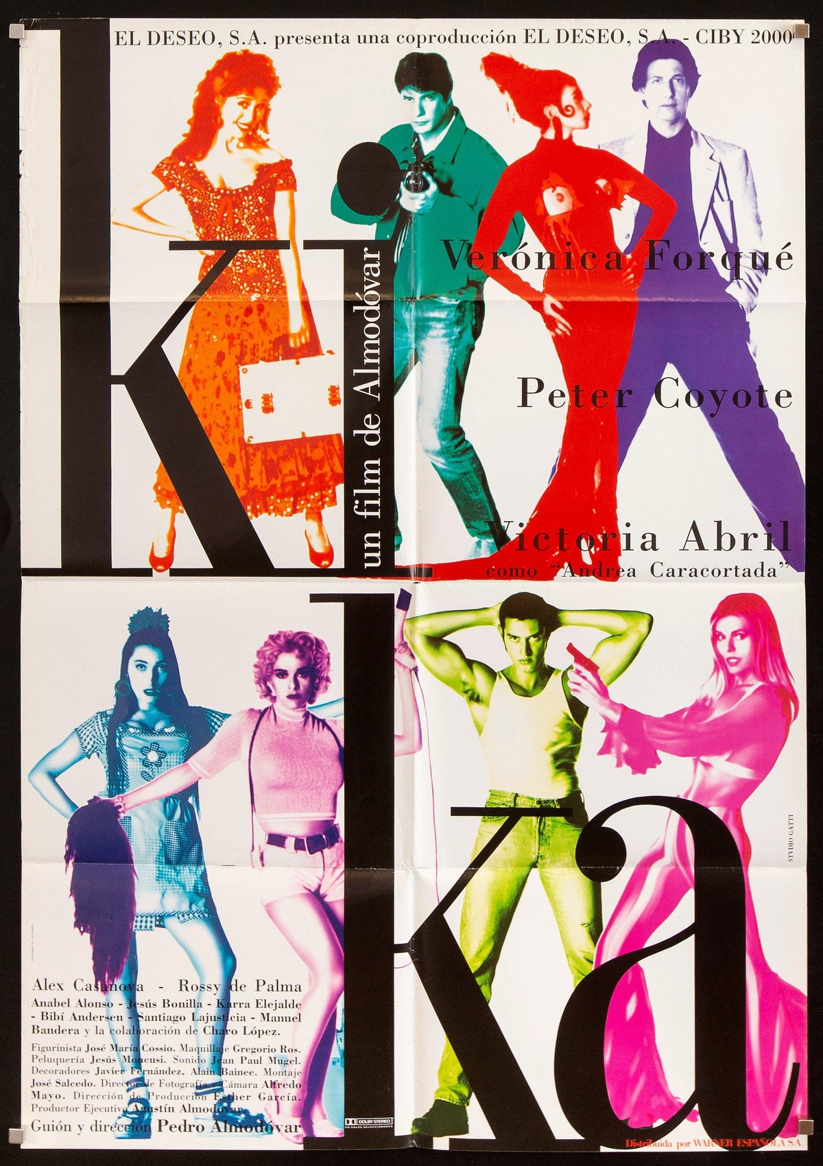 Kika 1 Sheet (27x41) Original Vintage Movie Poster
