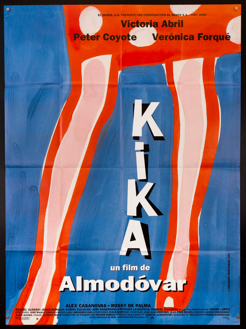 Kika French 1 panel (47x63) Original Vintage Movie Poster
