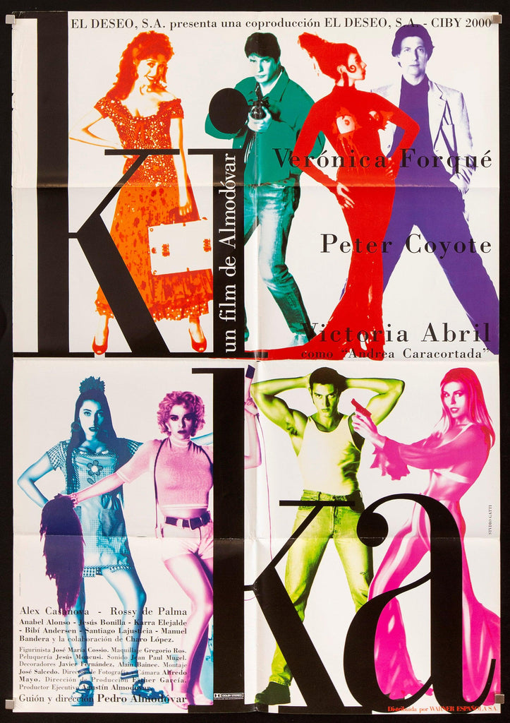 Kika Original Vintage Movie Poster