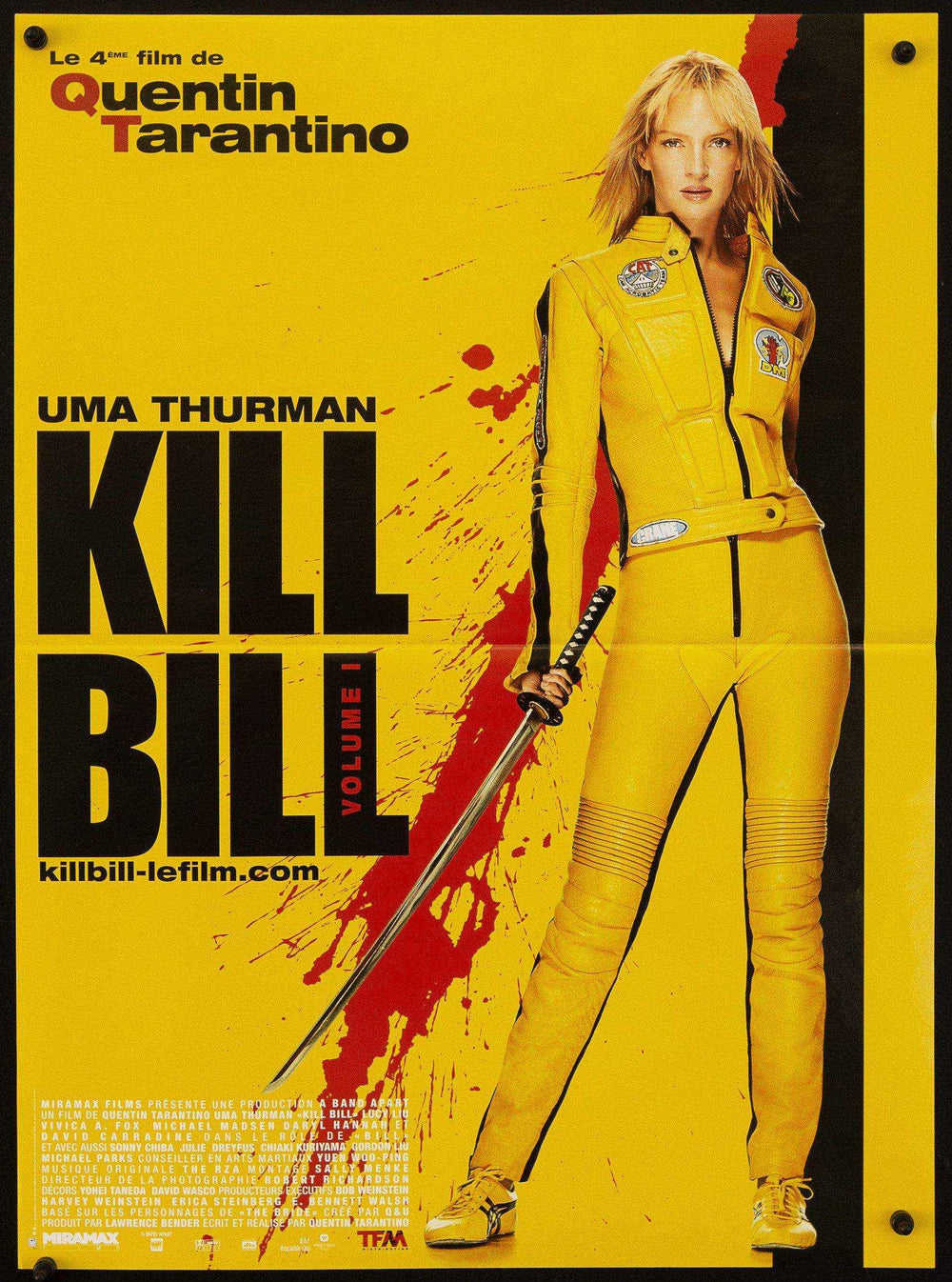 Kill Bill Volume 1 Original Vintage Movie Poster