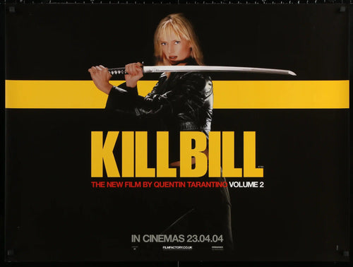 Kill Bill Volume 2 Original Vintage Movie Poster