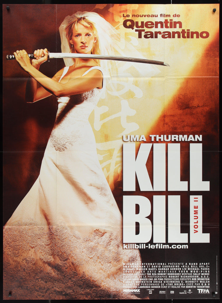 Kill Bill Volume 2 Original Vintage Movie Poster