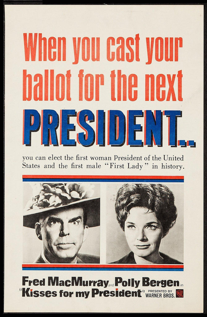 Kisses For My President Original Vintage Movie Poster