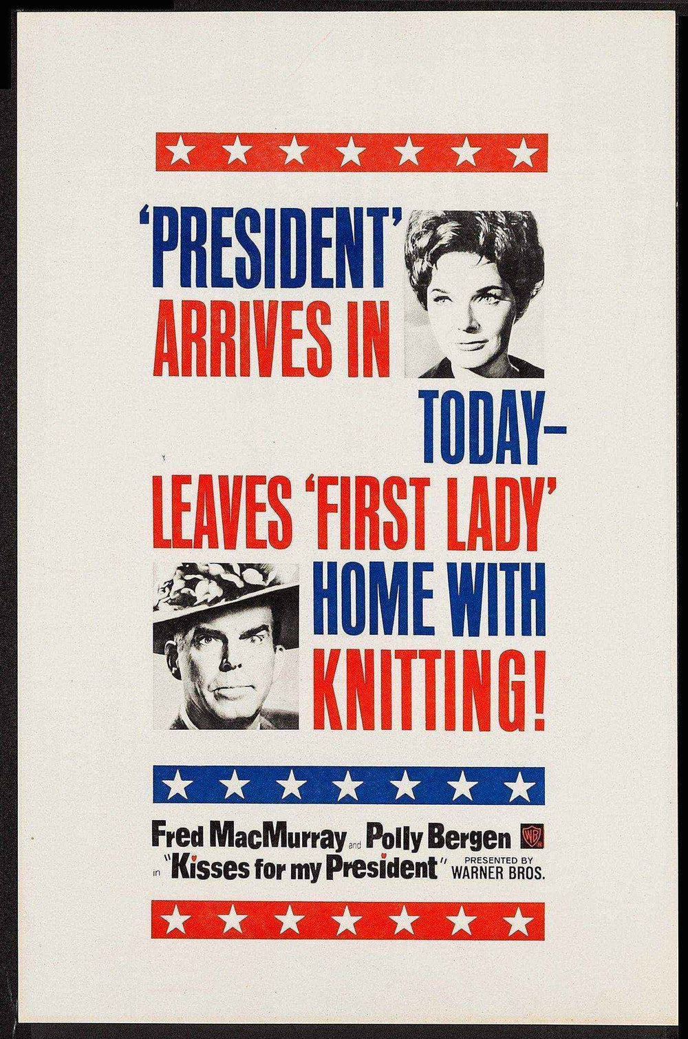 Kisses For My President Original Vintage Movie Poster