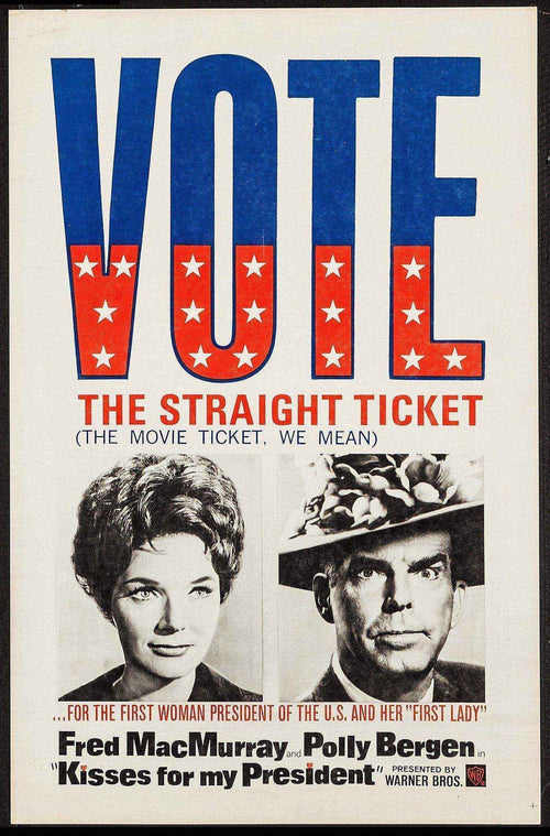 Kisses For My President Original Vintage Movie Poster