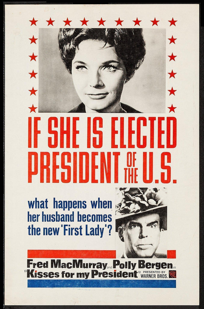 Kisses For My President Original Vintage Movie Poster