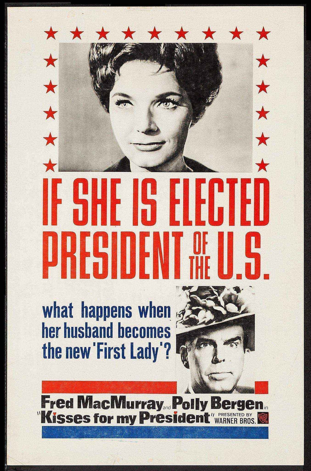 Kisses For My President Original Vintage Movie Poster