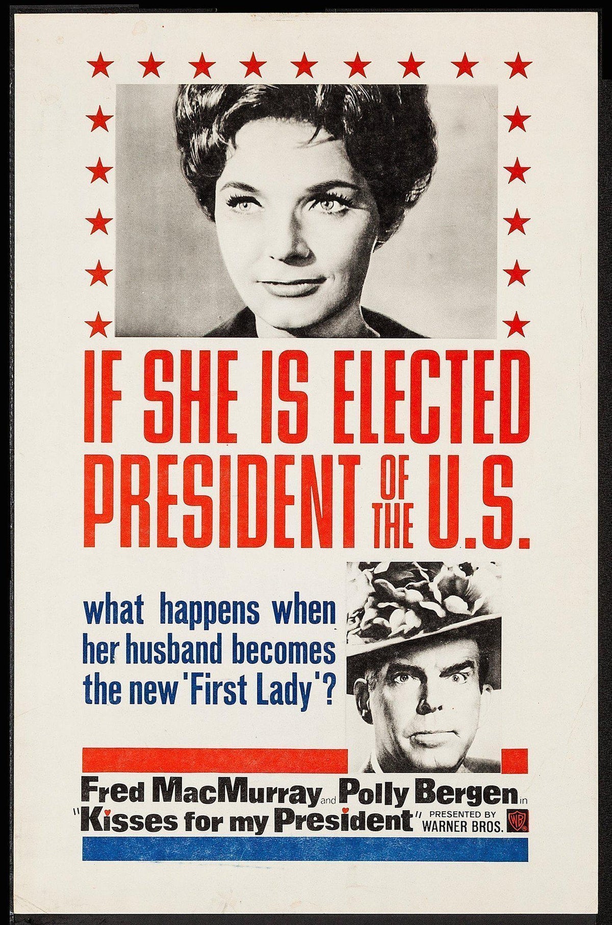 Kisses For My President Original Vintage Movie Poster