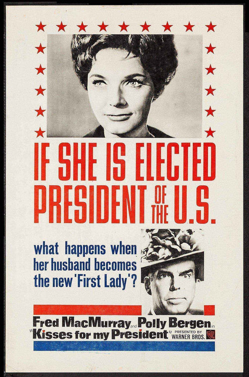 Kisses For My President Original Vintage Movie Poster
