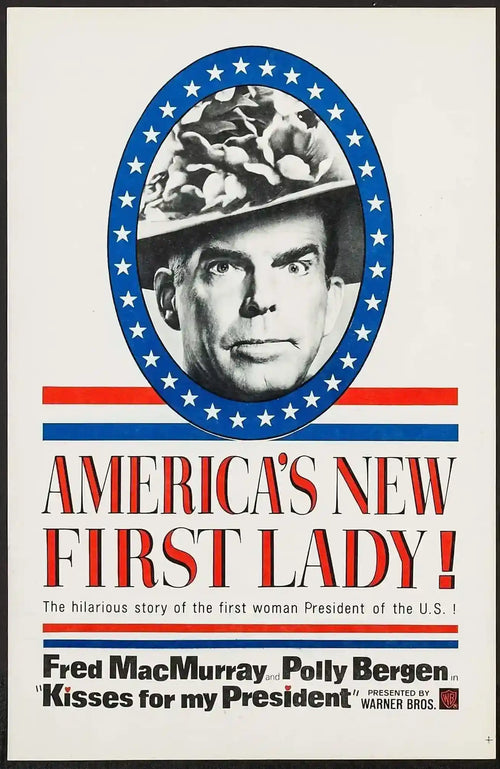 Kisses For My President Original Vintage Movie Poster
