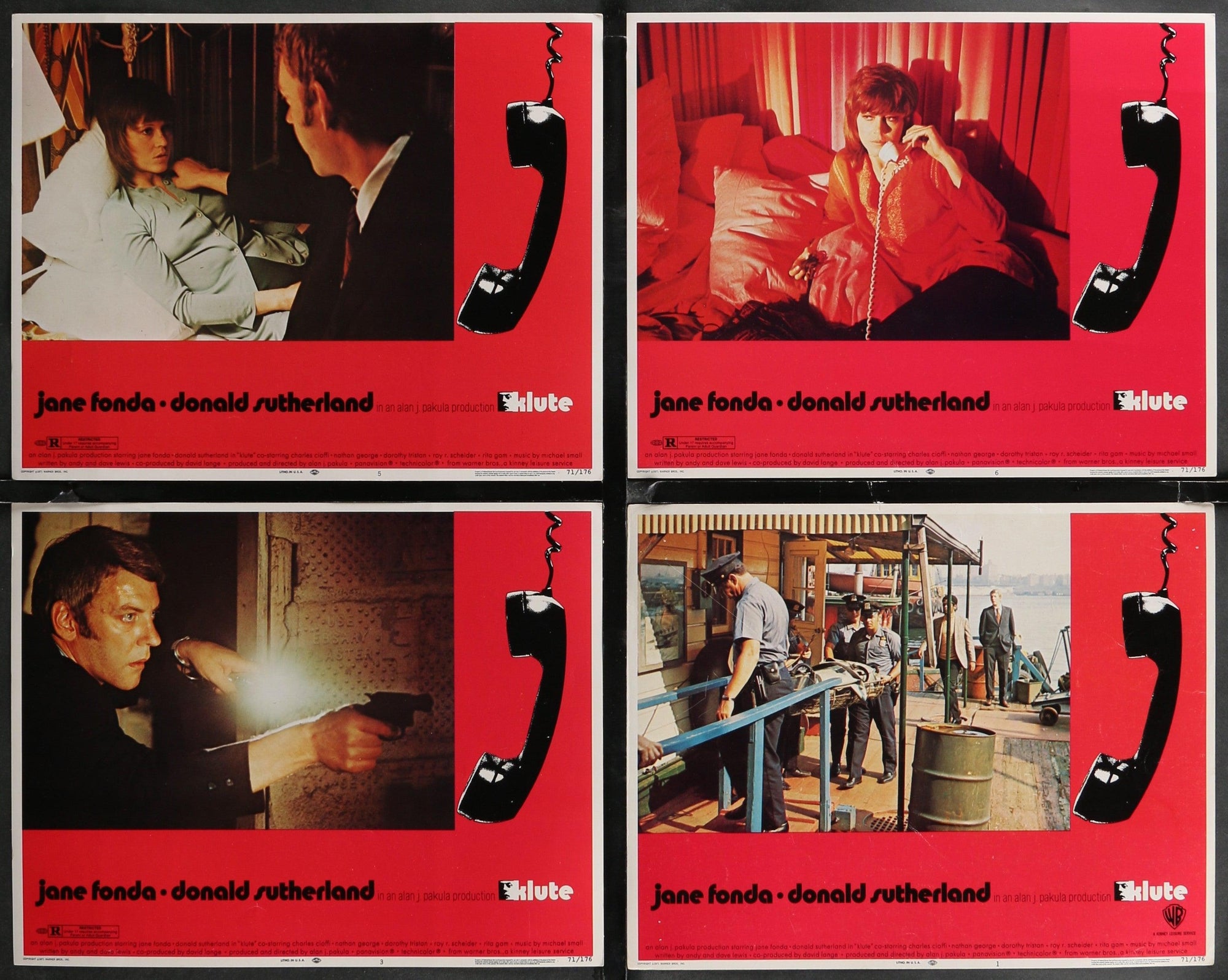 Klute Original Vintage Movie Poster