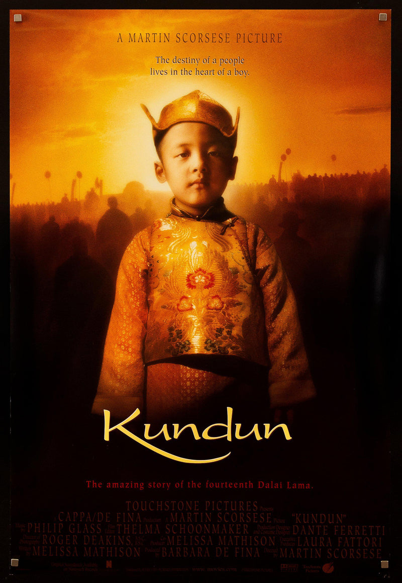 Kundun 1 Sheet (27x41) Original Vintage Movie Poster
