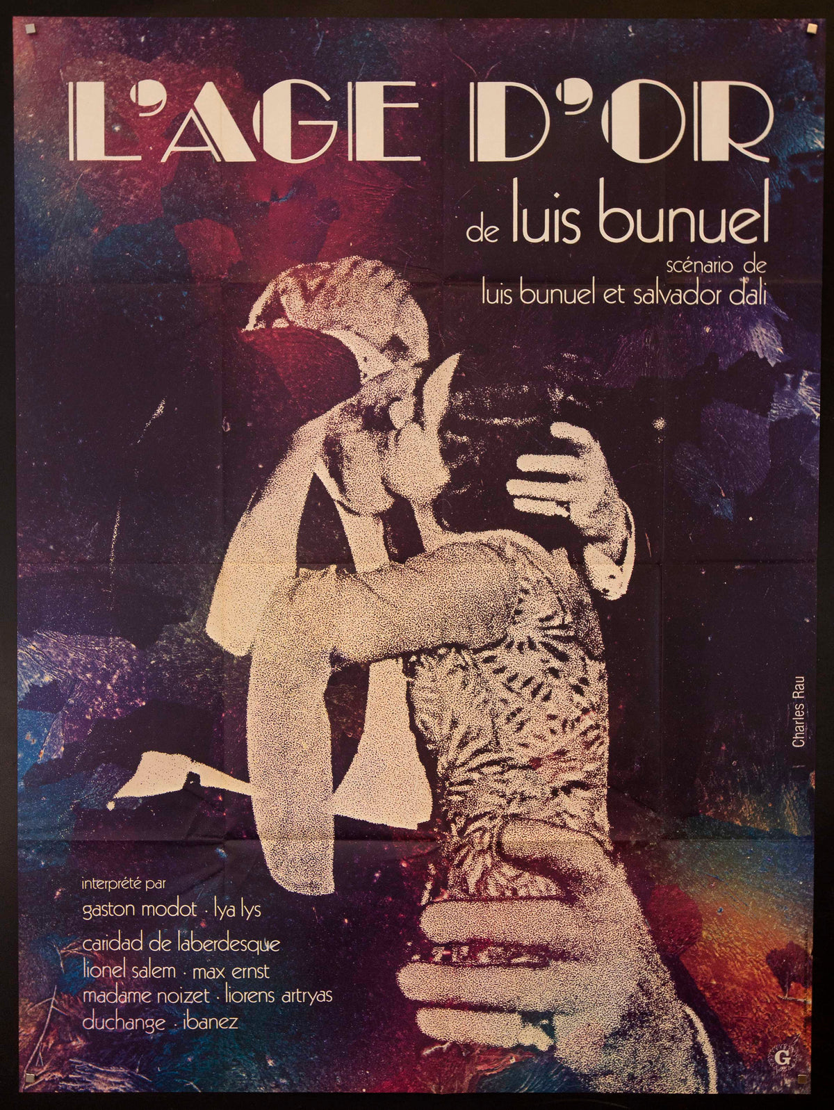 L&#39;Age D&#39;Or Original Vintage Movie Poster