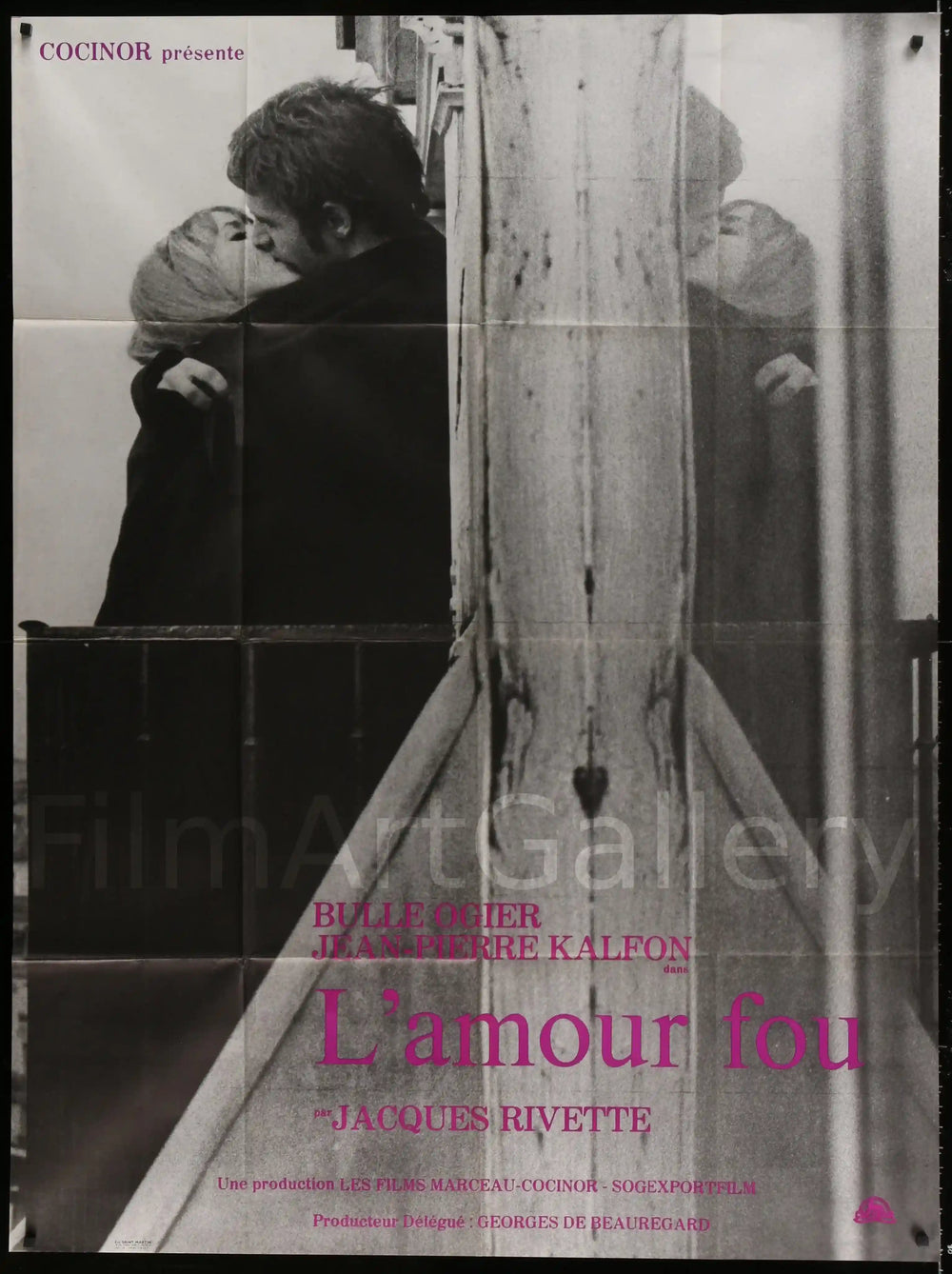 L'Amour Fou Original Vintage Movie Poster