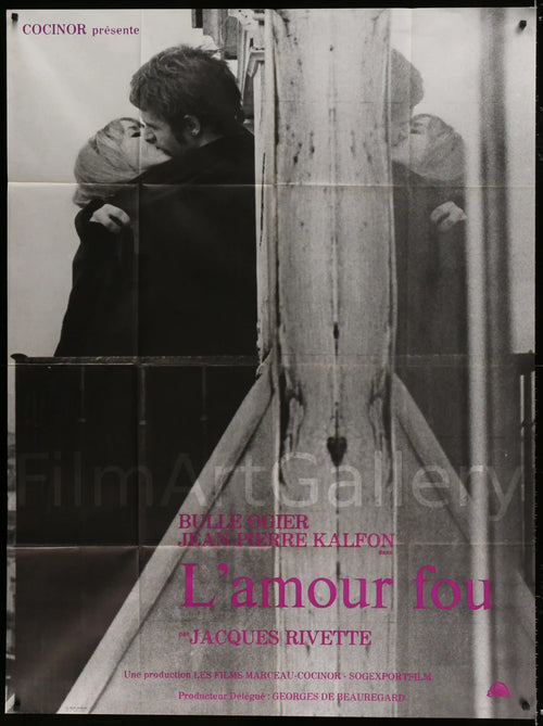 L'Amour Fou Original Vintage Movie Poster