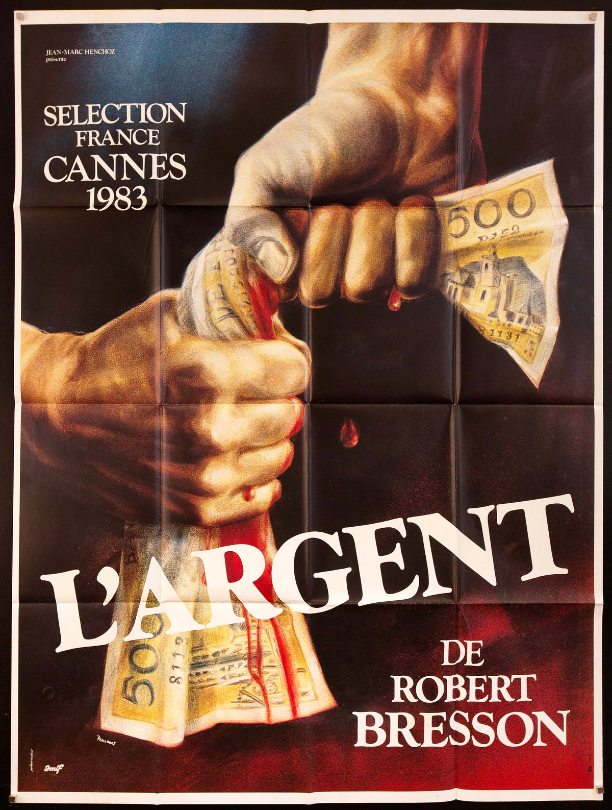L&#39;Argent French 1 panel (47x63) Original Vintage Movie Poster