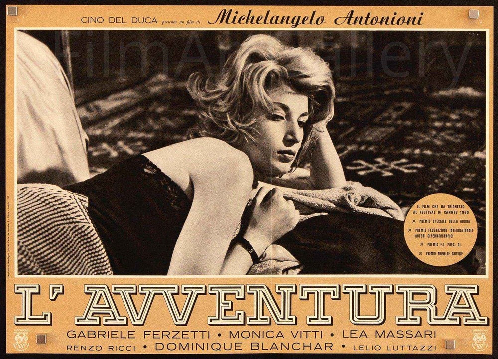 L'Avventura Original Vintage Movie Poster