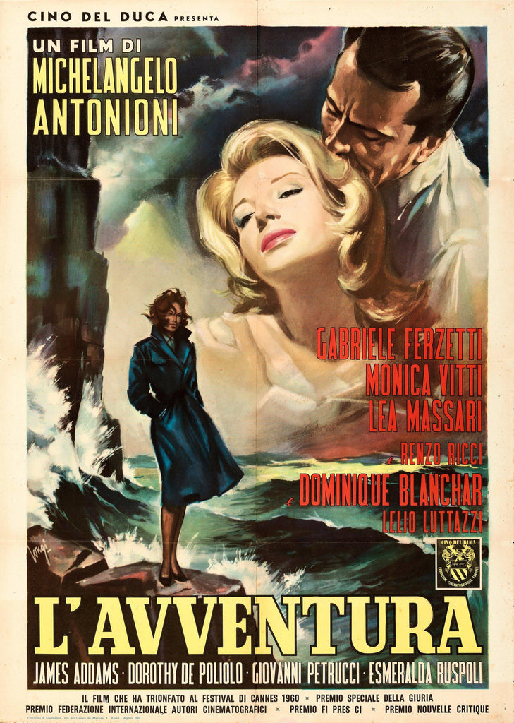 L'Avventura Original Vintage Movie Poster