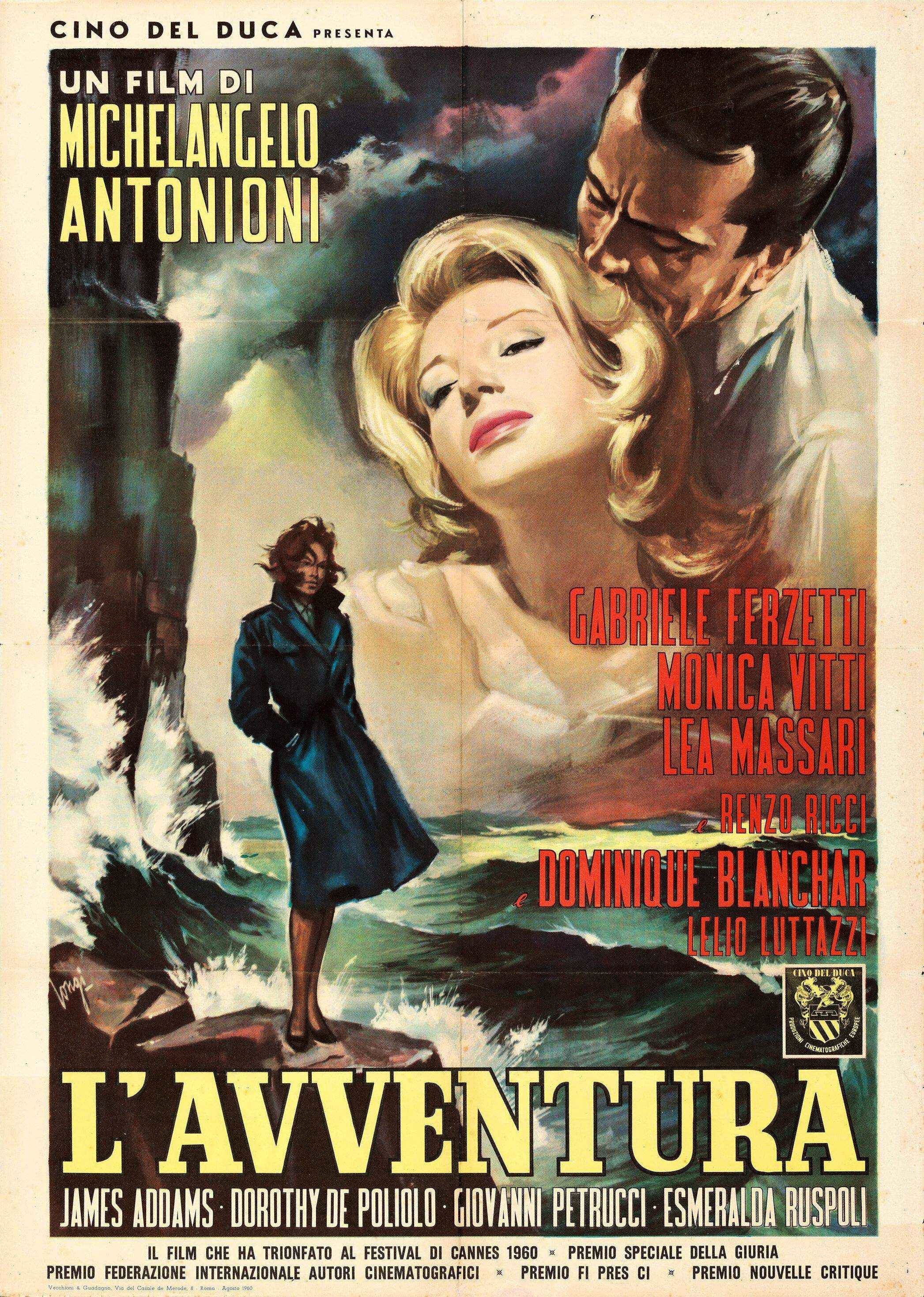 L'Avventura Movie Poster 1960 Italian 2 Foglio (39x55)