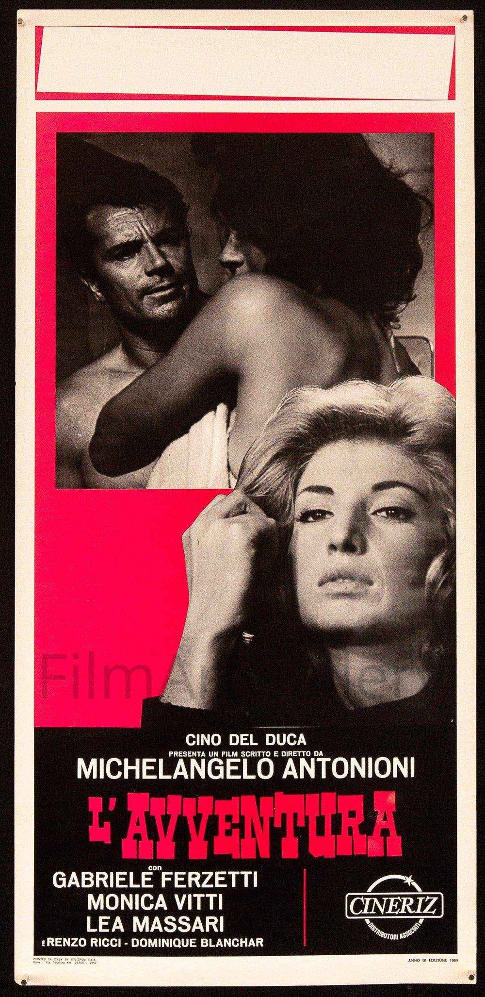 L'Avventura Original Vintage Movie Poster
