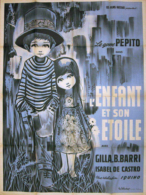 L'Enfant et Son Etoile Original Vintage Movie Poster
