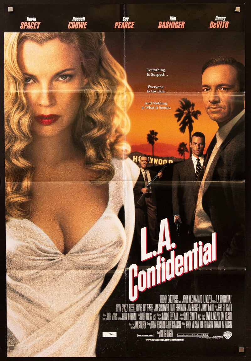 L.A. Confidential (LA) 1 Sheet (27x41) Original Vintage Movie Poster