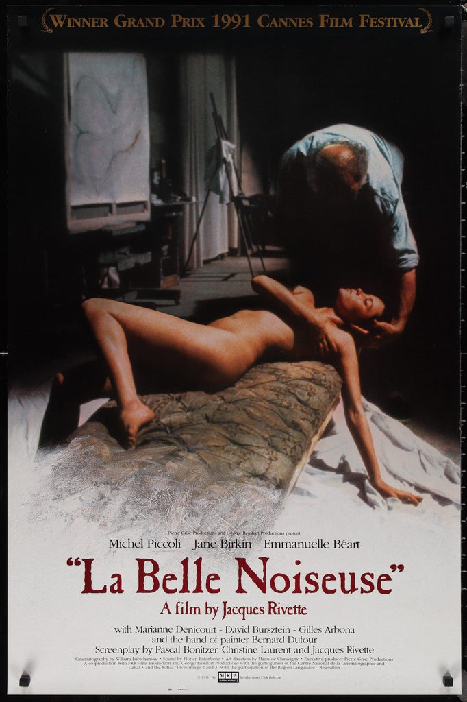 La Belle Noiseuse Original Vintage Movie Poster