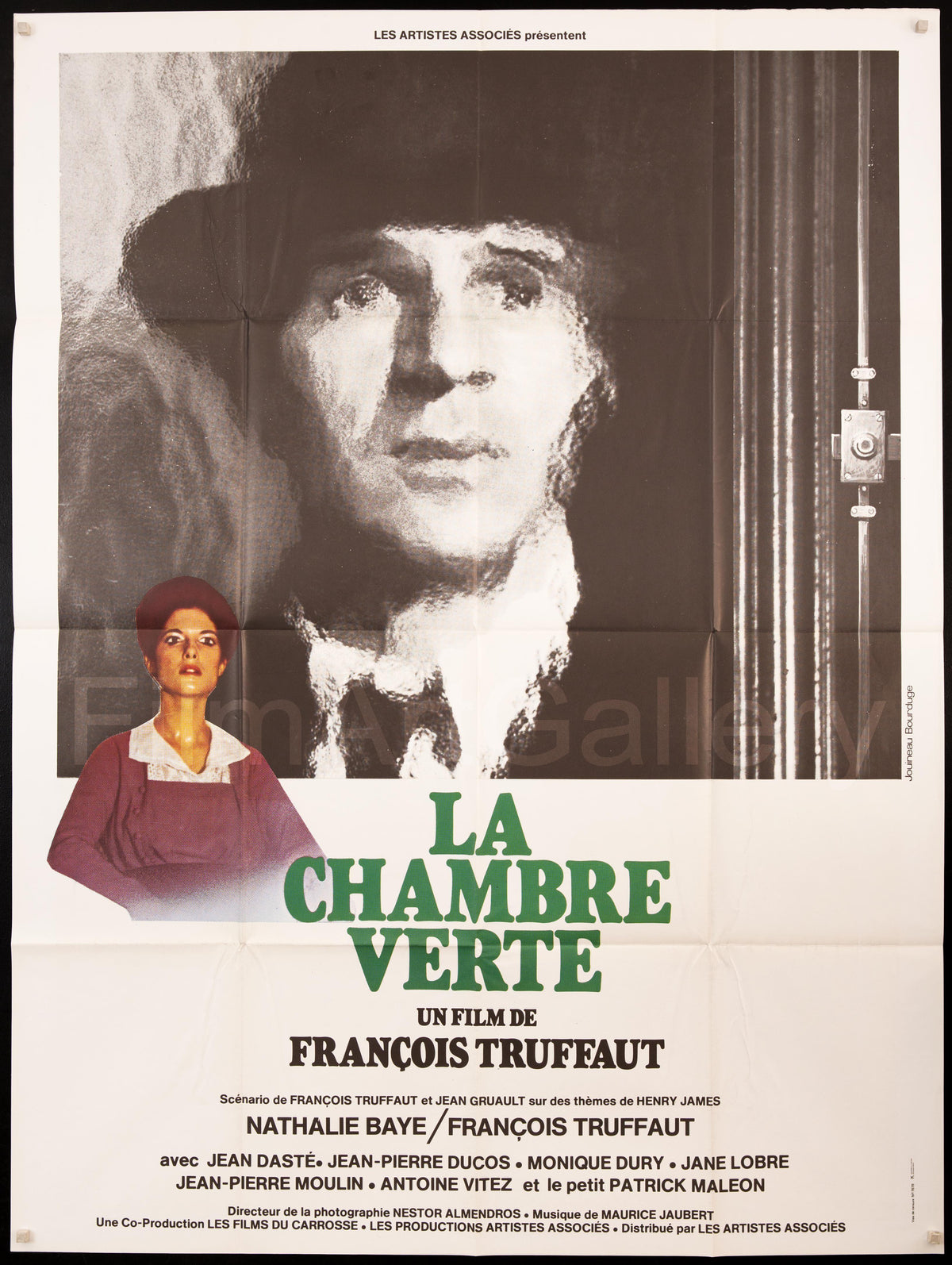 La Chambre Verte (The Green Room) French 1 panel (47x63) Original Vintage Movie Poster