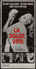 La Dolce Vita 3 Sheet (41x81) Original Vintage Movie Poster