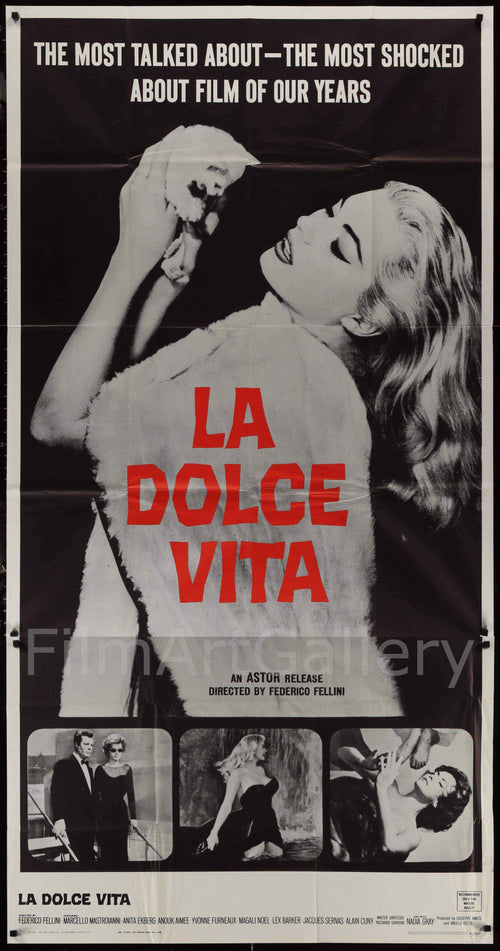 La Dolce Vita Original Vintage Movie Poster