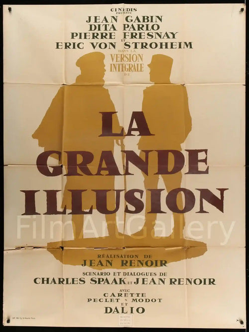 La Grande Illusion Original Vintage Movie Poster