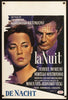 La Notte Belgian (14x22) Original Vintage Movie Poster
