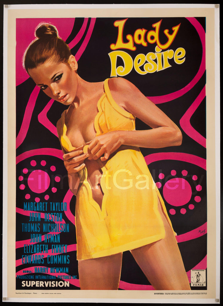 Lady Desire Original Vintage Movie Poster